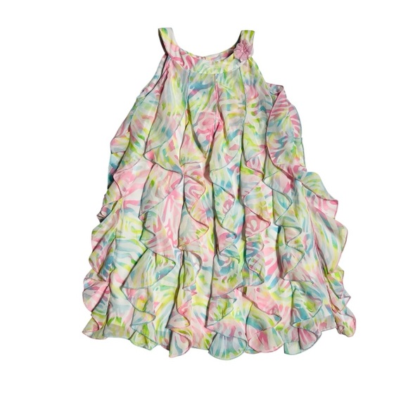 Kate Mack Multicolor Ruffle Dress - Picture 1 of 4